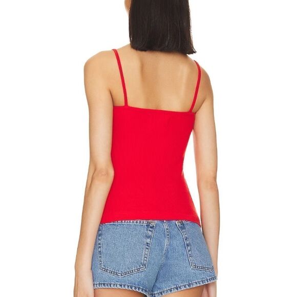 NWT Citizens of Humanity Emi Twist Cami in Coral Balm - Picture 4 of 9